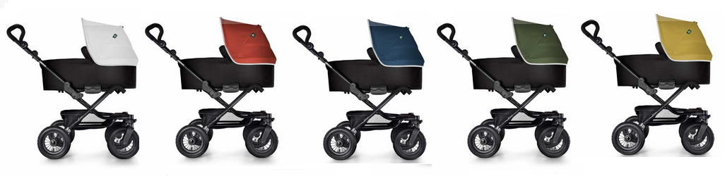 robuste, geländegängige Kinderwagen aus Schweden